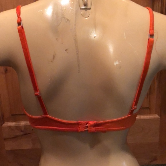 Orange Victoria’s Secret sheer bra  34B - Picture 3 of 4
